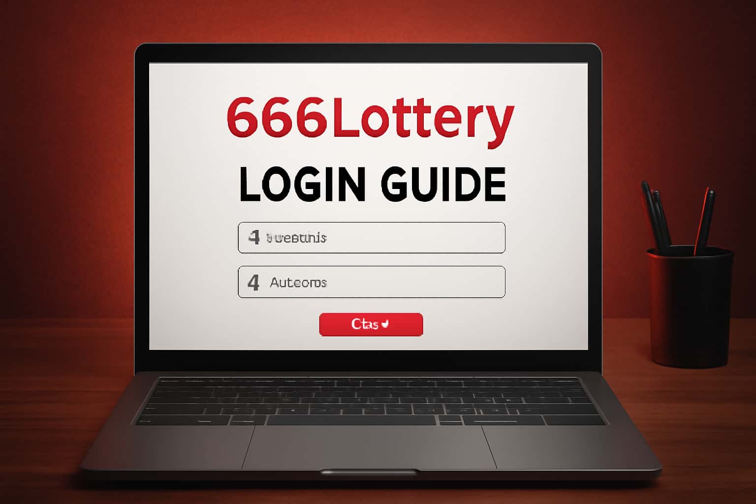 Informative visual representation of the 666 Lottery Login Guide.