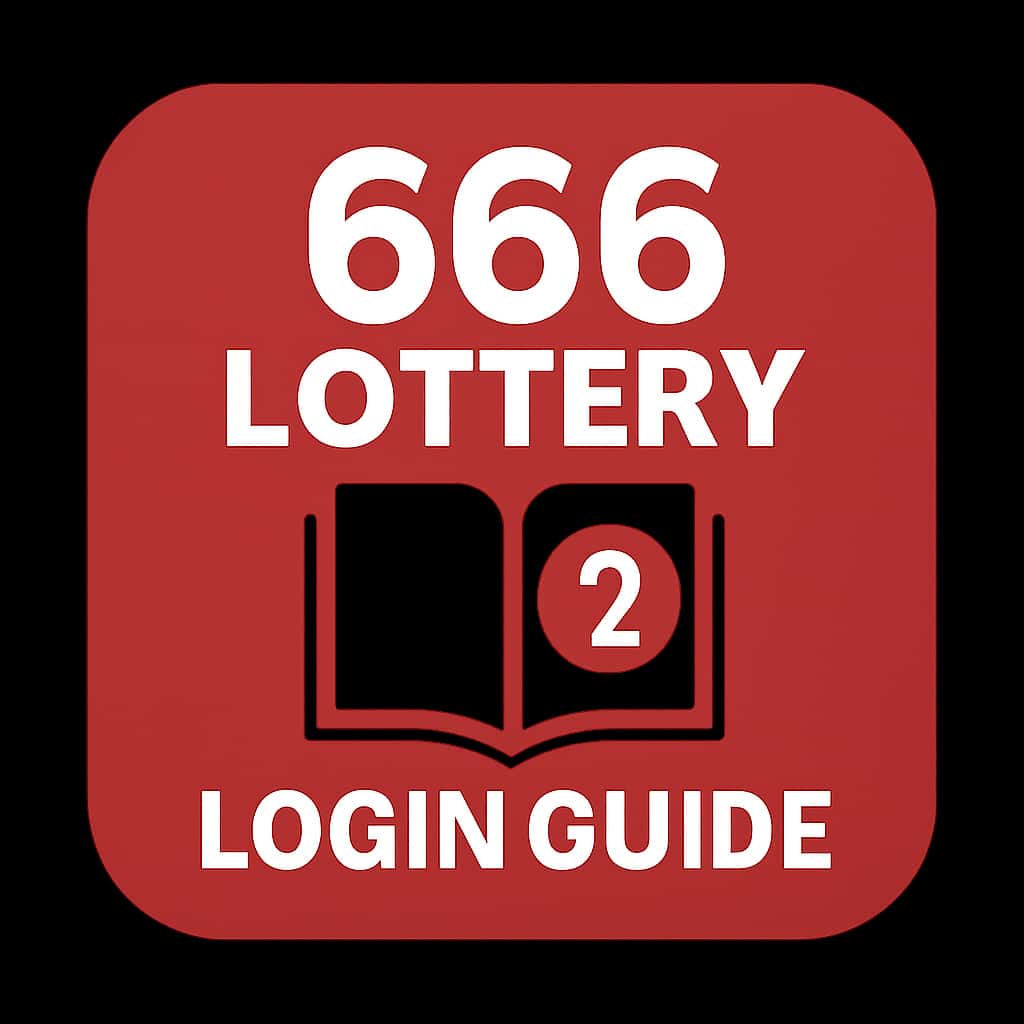 Icon representing the 666 Lottery Login Guide.