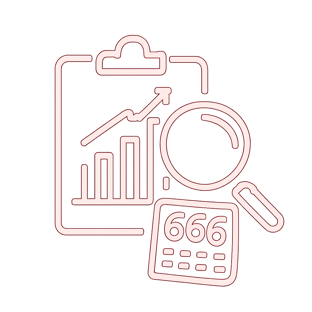 A badge illustration symbolizing the benefits of registering for the 666 Lottery.
