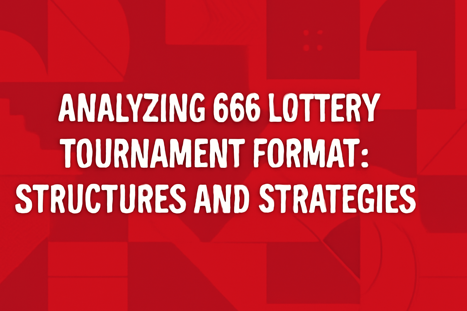 An informational graphic detailing the features of 666 Lottery.