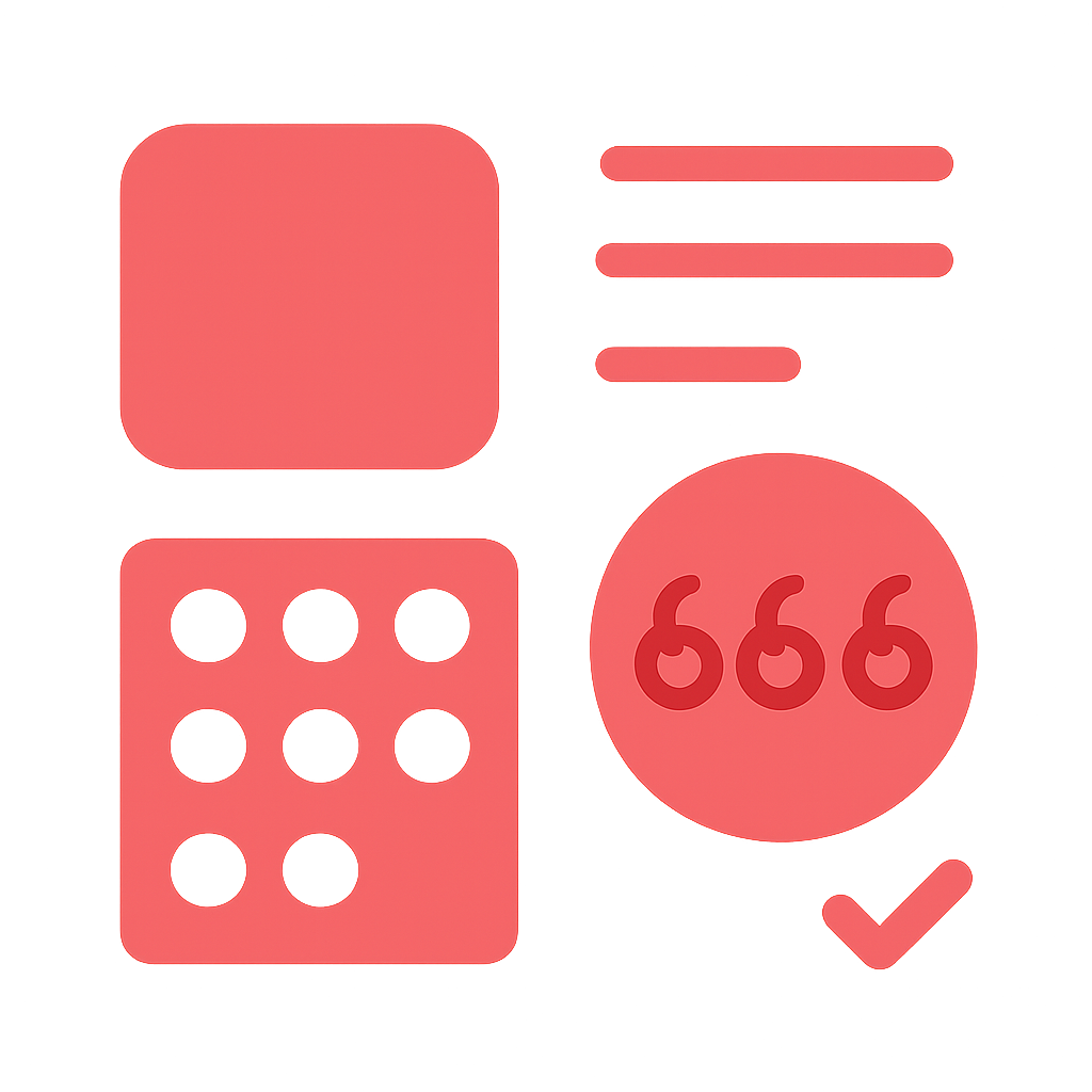 Badge indicating assistance with 666 Lottery login issues.