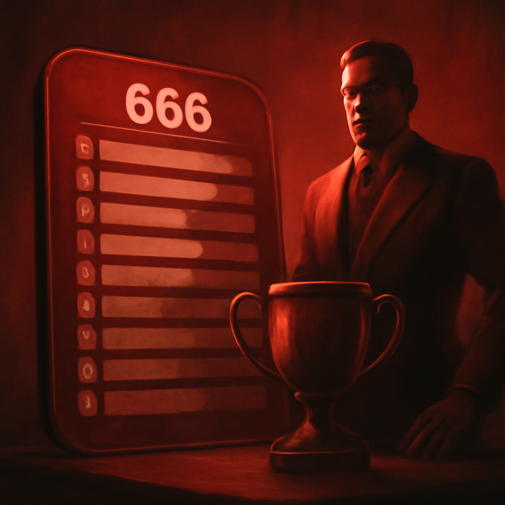 A diagram illustrating the features of 666 Lottery.