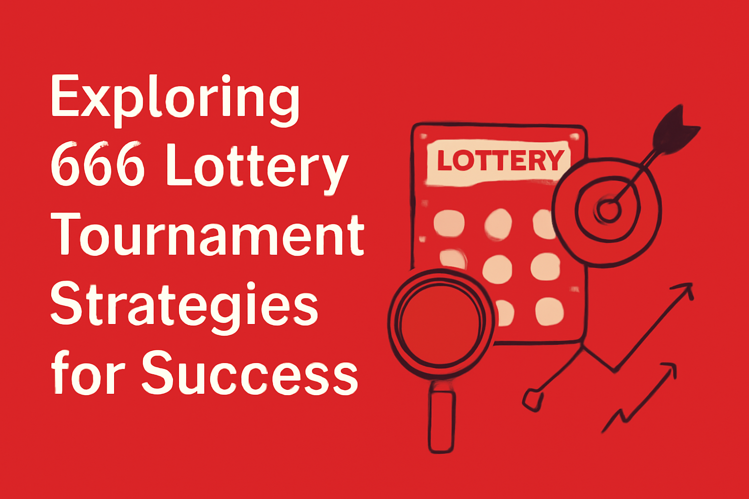 An informational graphic detailing the features of 666 Lottery.