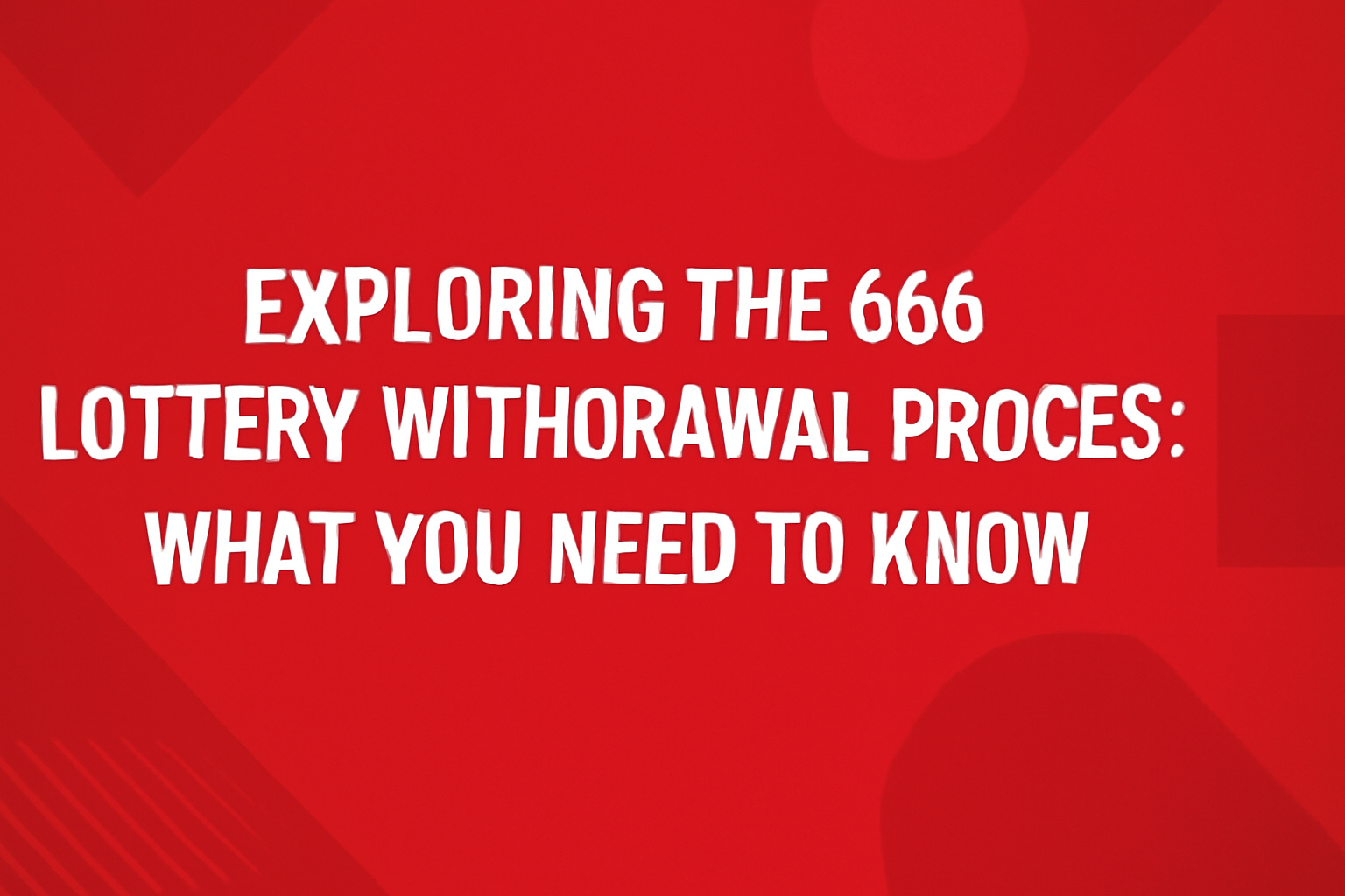 An informative visualization showcasing the advantages of 666 Lottery Registration.