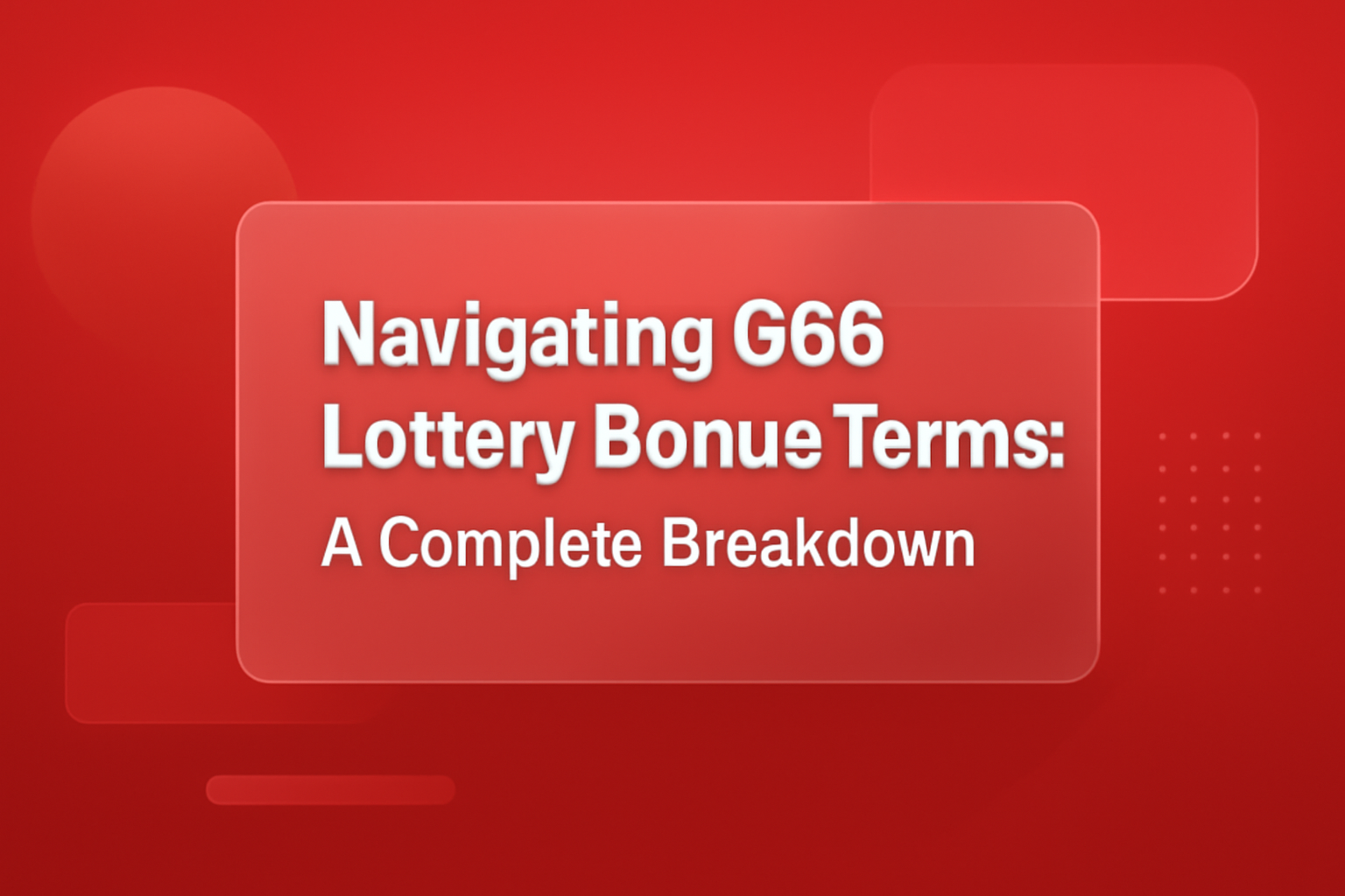 Visual representation of 666 Lottery security features.