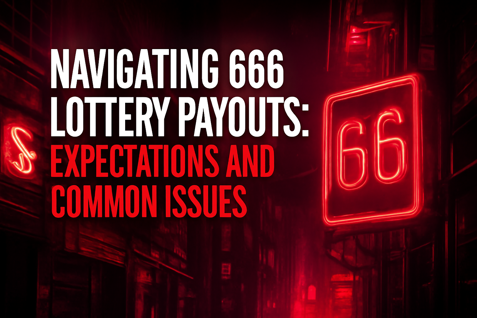An informative visualization showcasing the advantages of 666 Lottery Registration.