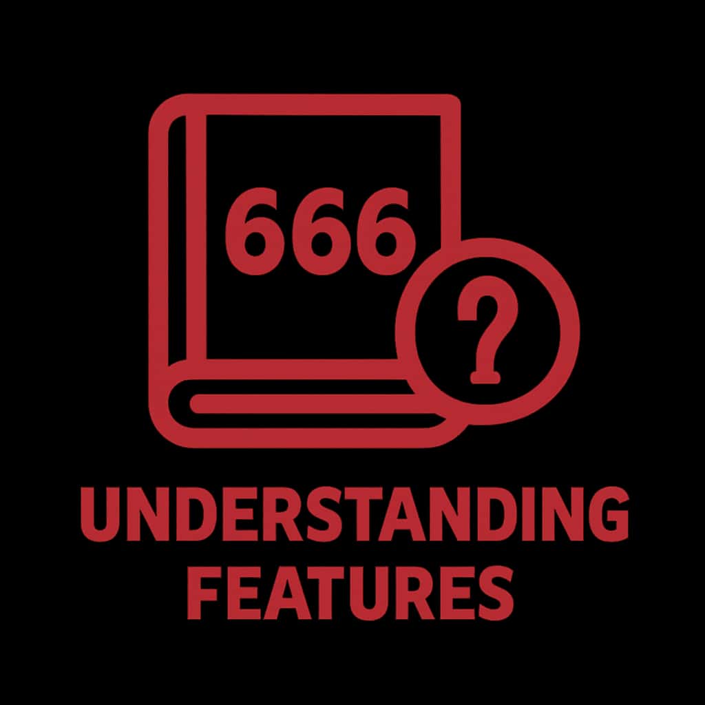 A badge representing the features of 666 Lottery.