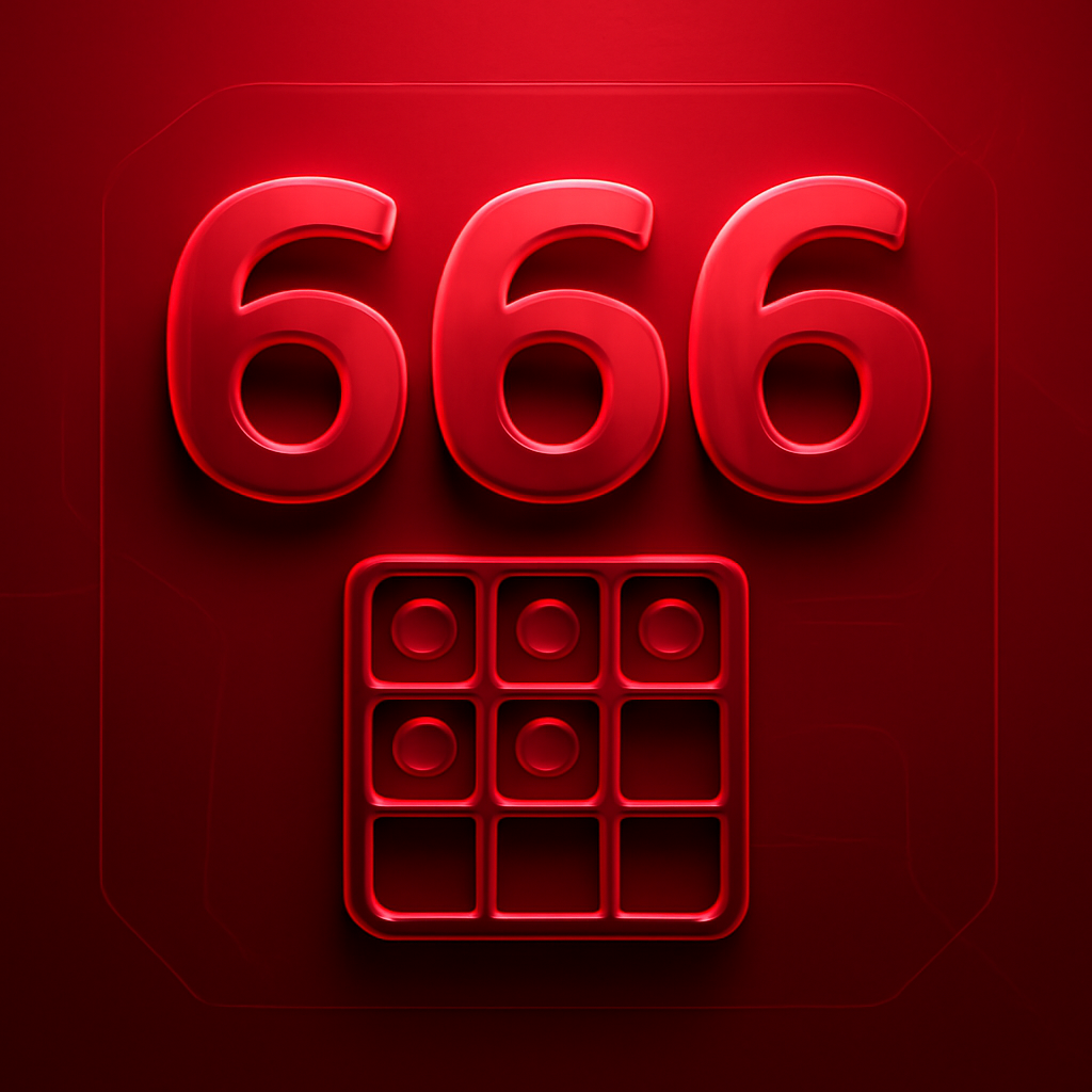 A badge illustration symbolizing the benefits of registering for the 666 Lottery.